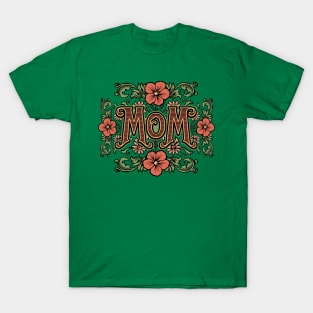 Floral Mom T-Shirt